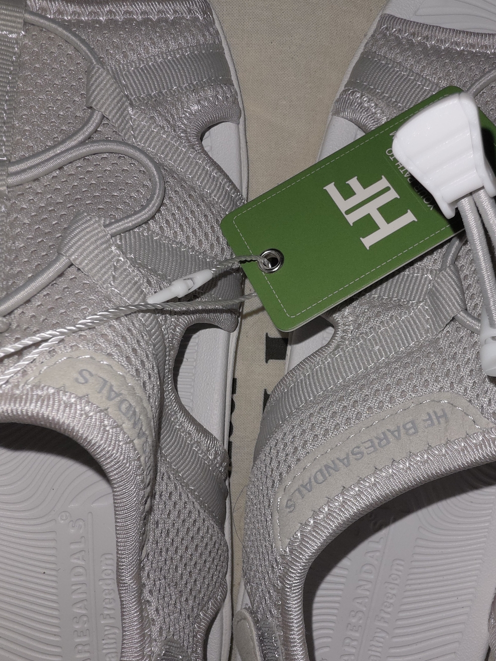 NEW-HF by Healthy FREEDOM Gray Slip-On Sport Sandals #SHW2 - Picture 10 of 10